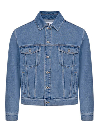 Jeansjacke mit Anagram