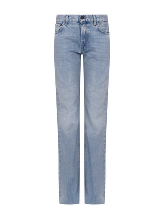 Flora Jeans in Dirty Celestial