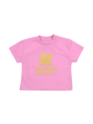 Tns Logo Baby T-Shirt Pink Lavander