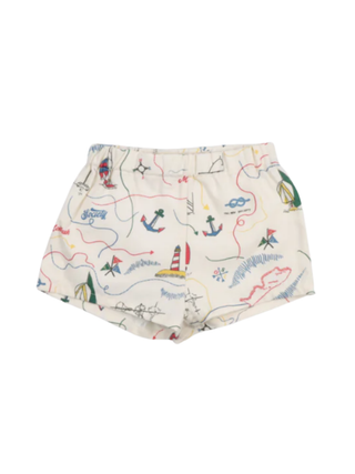 Clove Baby Bermuda Clove Print