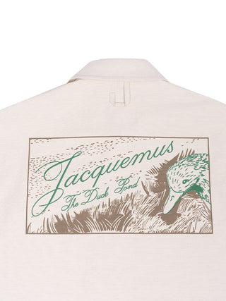 La Chemise Mecano mit Logo-Stickerei