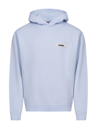 Le Hoodie Gros Grain in Hellblau