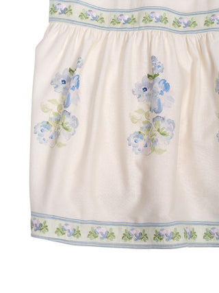 Stefania Midikleid mit Stickerei