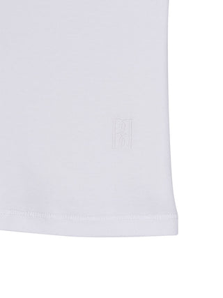 Alicia Flat T-Shirt in Weiß