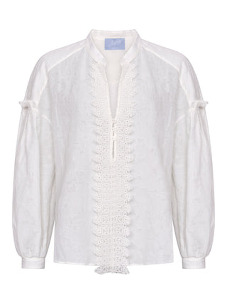 Bluse Lena mit Rüschen