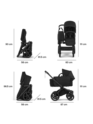 Bugaboo Donkey 6 - 2-in-1 Kinderwagen - Cocoa Brown