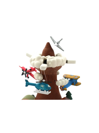 Propellerflugzeug-Spieluhr Nr. 47