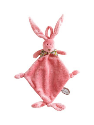 Flo Häschen Liberty Schmusetuch  - Raspberry Pink