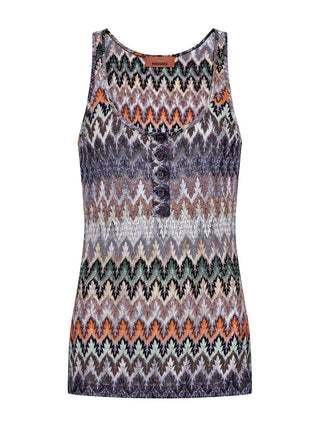 Tanktop im Zick-Zack-Muster