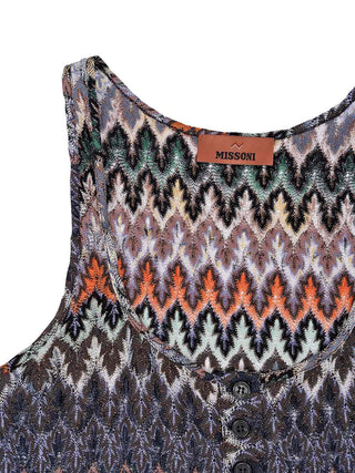 Tanktop im Zick-Zack-Muster
