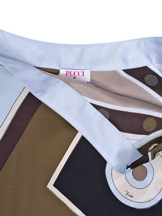 Vivara Print Silk Scarf Skirt