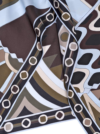 Vivara Print Silk Scarf Skirt