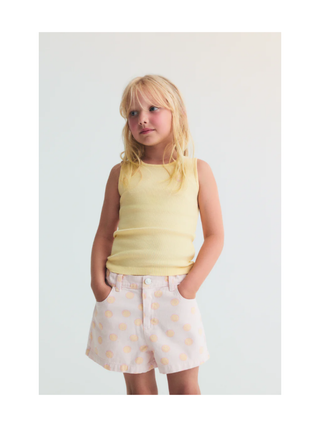 SmileyWorld Denim Short Smiley Print