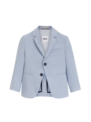 Kinder Sakko mit Hahnentritt-Muster