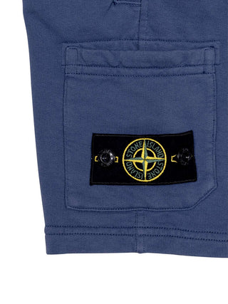 Sweat-Shorts aus Baumwolle - Blau