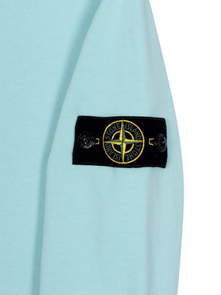 Sweatshirt mit Logo - Aqua