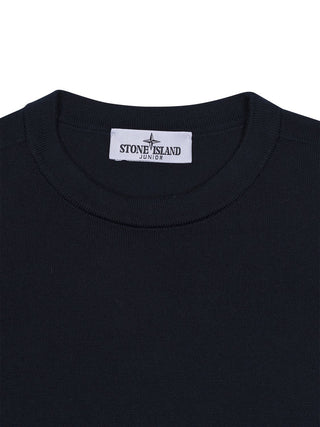 Sweatshirt mit gesticktem Logo - Navy