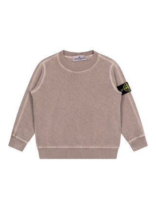 Raglan-Sweatshirt mit Old-Effekt - Braun