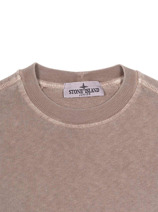 Raglan-Sweatshirt mit Old-Effekt - Braun