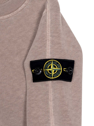 Raglan-Sweatshirt mit Old-Effekt - Braun