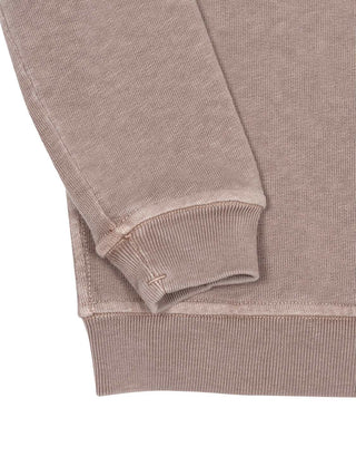 Raglan-Sweatshirt mit Old-Effekt - Braun