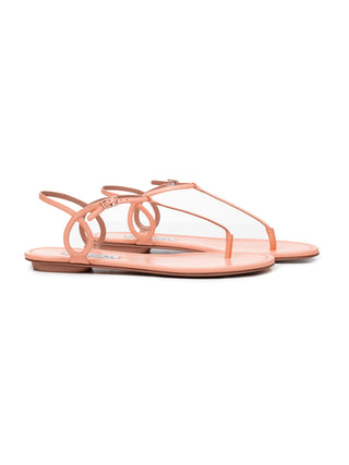 Almost Bare Sandal in Flamingo