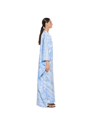 Soleil Print Silk Caftan