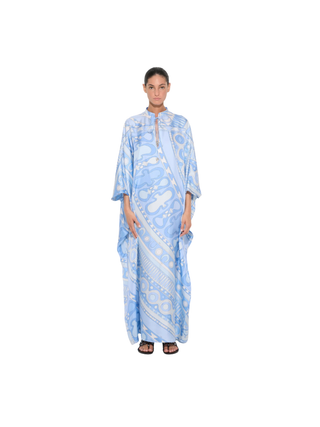 Soleil Print Silk Caftan