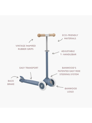 Banwood Eco Scooter - Deepsea