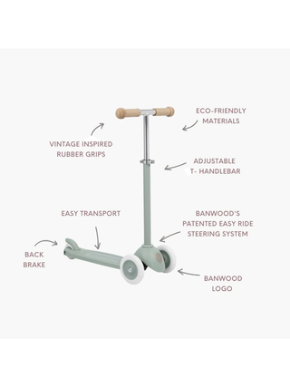 Banwood Eco Scooter - Clay