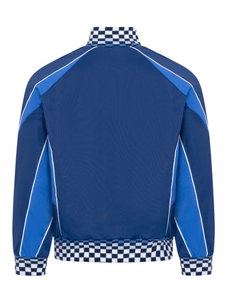 Navy Cyber Trackjacke