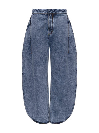 Petal Pants in Hellblau