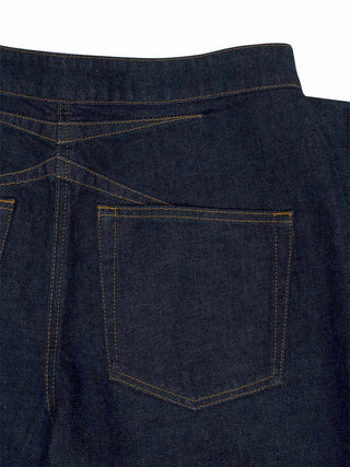 Gerüschte Jeans