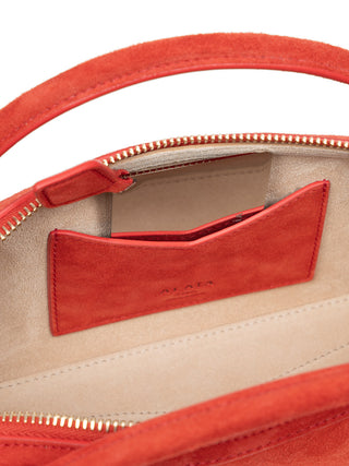 Clutch Le Teckel aus Ziegen-Wildleder