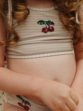Jade Bikini - Rose Stripe
