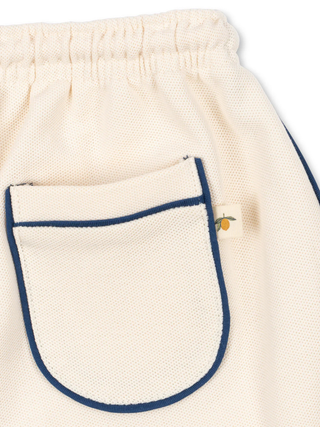 Florian Shorts aus Bio-Baumwolle - Antique White