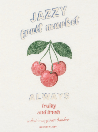 Era T-Shirt aus Leinen und Bio-Baumwolle - Off White/Jazzy