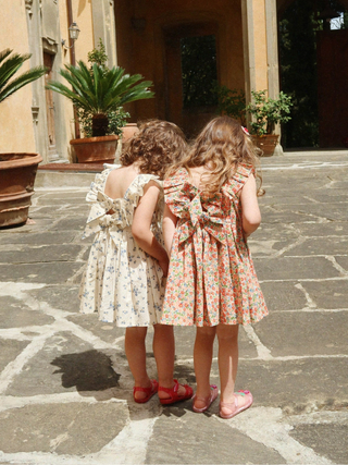 Cianna Kleid aus Bio-Baumwolle - Tramonto