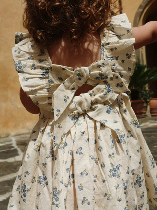 Cianna Kleid aus Bio-Baumwolle - Tramonto