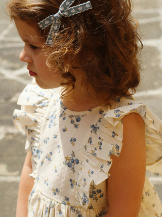 Cianna Kleid aus Bio-Baumwolle - Tramonto