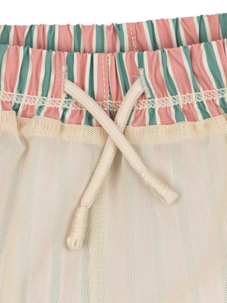 Asnou Badeshorts - Blush Stripe