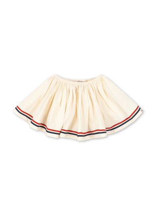 Allie Rock aus Bio-Baumwolle - Eggnog