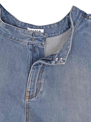 Ausgewaschene Jeans