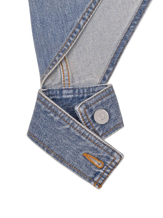 Ausgewaschene Jeans