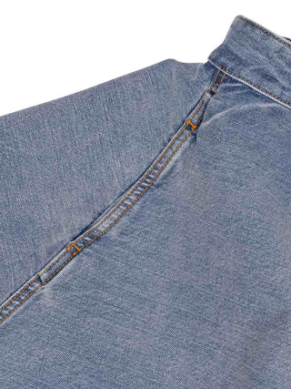 Ausgewaschene Jeans