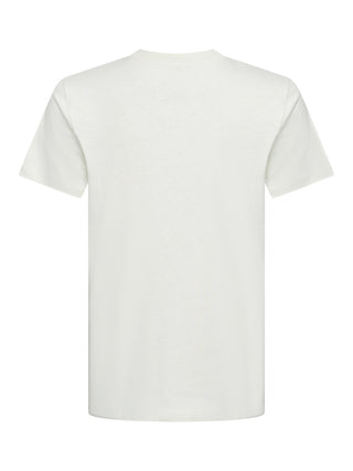T-Shirt mit Logo-Stickerei