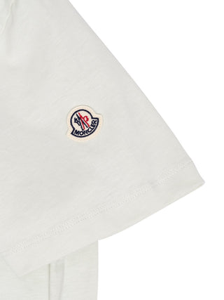 T-Shirt mit Logo-Stickerei