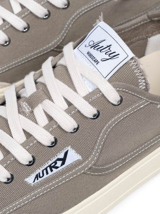 Sneakers Windscape in Military Canvas