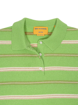 Collegiate gestreiftes Poloshirt