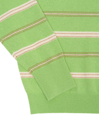 Collegiate gestreiftes Poloshirt